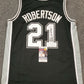 San Antonio Spurs Alvin Robertson Autographed Signed Jersey Jsa Coa