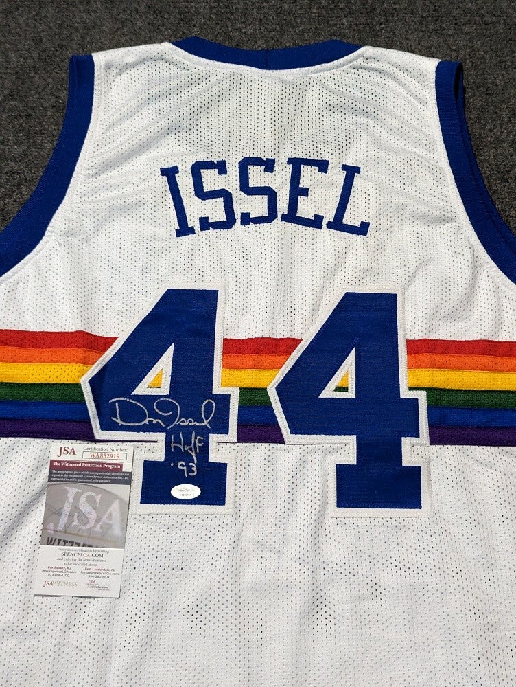 Denver Nuggets Dan Issel Autographed Signed Inscribed Jersey Jsa Coa