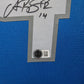 Suede Framed Detroit Lions Amon-Ra St. Brown Autographed Jersey Beckett Holo