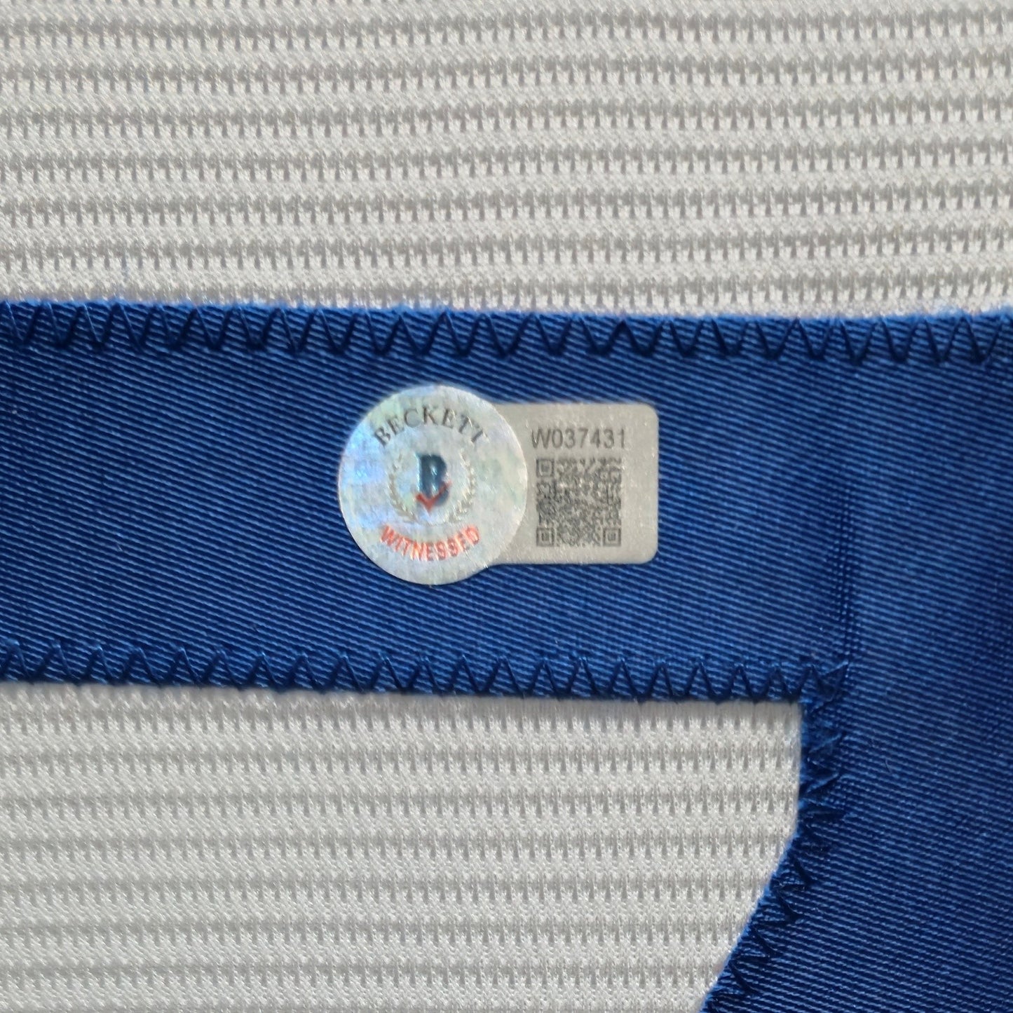 Suede Framed Kansas City Royals Bobby Witt Autographed Signed Jersey Beckett Coa