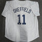 New York Yankees Gary Sheffield Signed Custom Jersey Beckett Holo