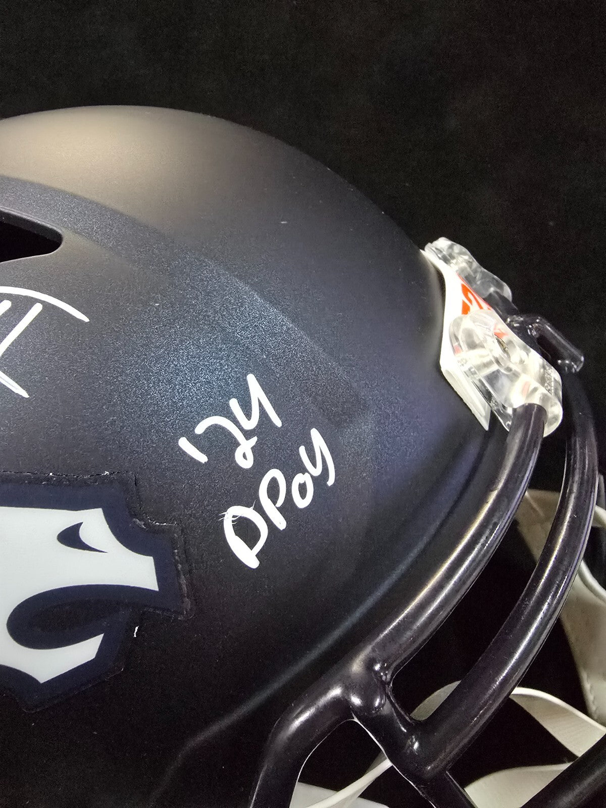 Denver Broncos Pat Surtain Ii Signed Insc Replica Full Size Helmet Beckett