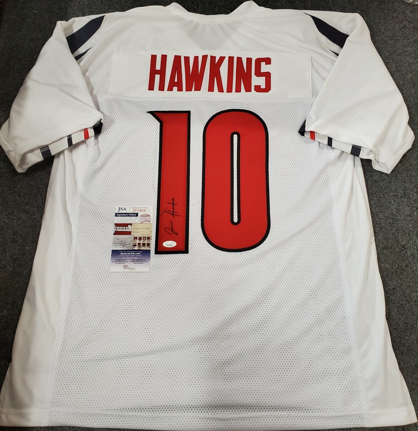 Louisville Cardinals Javian Hawkins Autographed Signed Jersey Jsa Coa