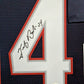 Framed New England Patriots Tedy Bruschi Autographed Signed Jersey Jsa Coa