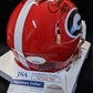 Georgia Bulldogs Chris Smith Autographed Signed Mini Helmet Jsa Coa