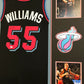 Framed Miami Heat Jason Williams Autographed Signed Miami Vice Jersey Psa Coa