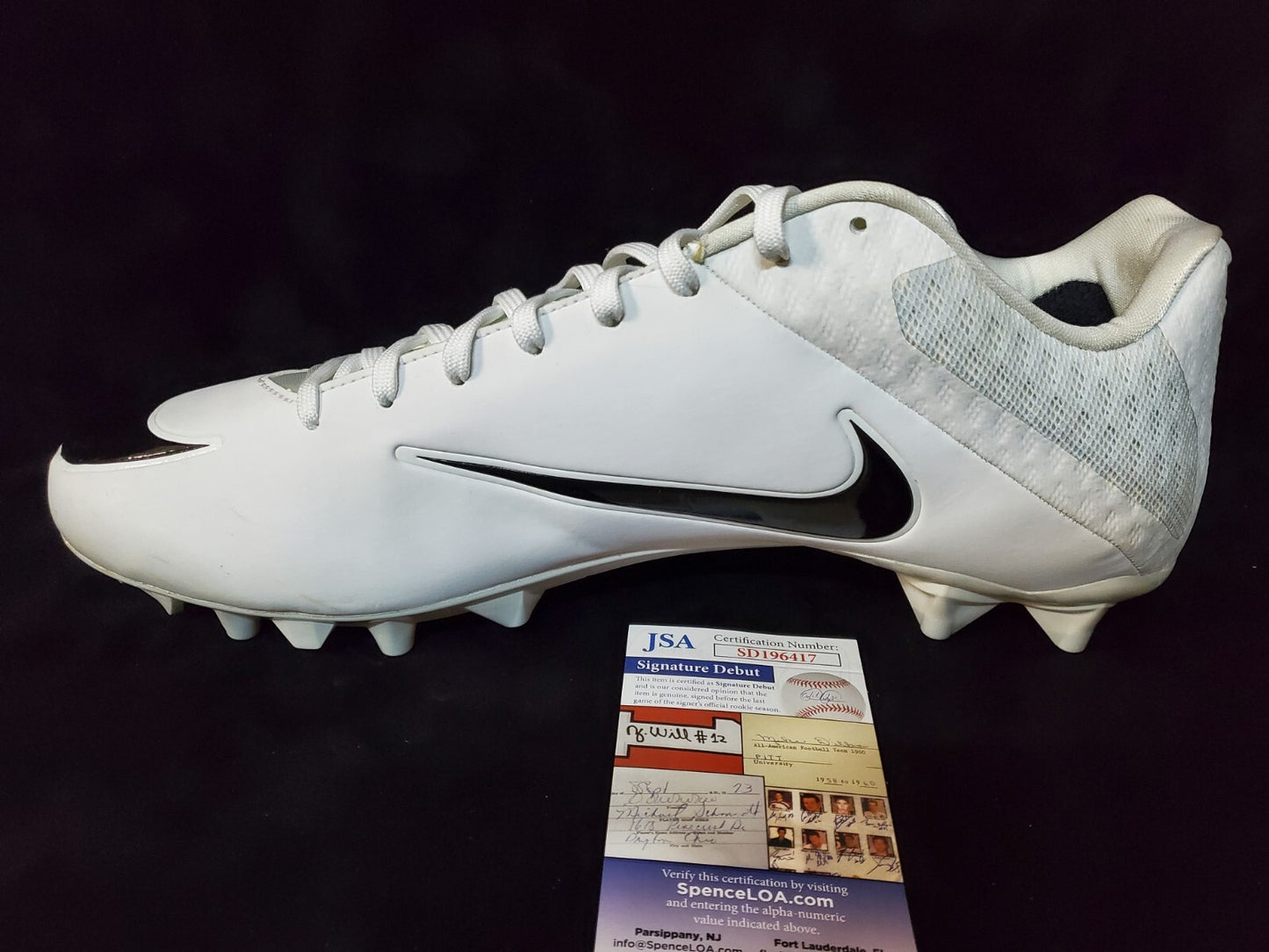 Tennessee Volunteers Hendon Hooker Autographed Signed Cleat Jsa Coa