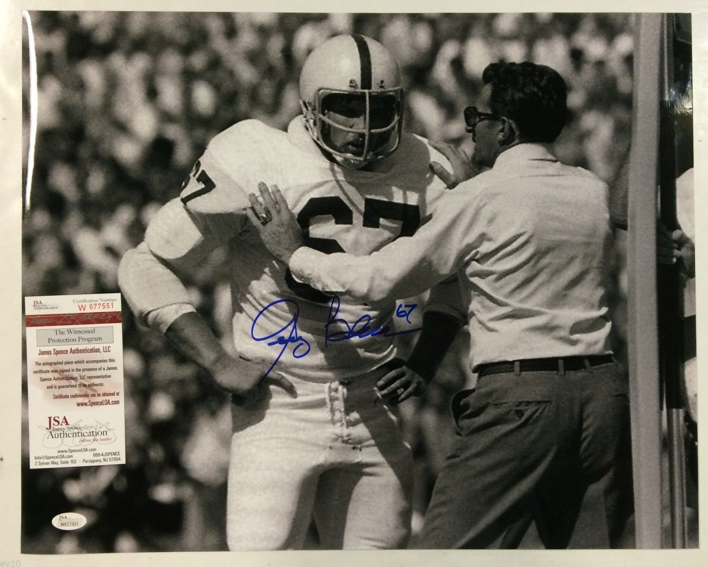 Greg Buttle Autographed Signed Penn State 16X20 Photo Jsa  Coa