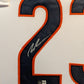 Framed Chicago Bears Roschon Johnson Autographed Signed Jersey Beckett Holo