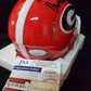 Georgia Bulldogs Devonte Wyatt Autographed Signed Speed Mini Helmet Jsa Coa