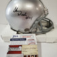 Shaun Wade Autographed Signed Ohio State Buckeyes Vsr Mini Helmet Jsa Debut Coa