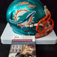 Miami Dolphins Jevon Holland Autographed Signed Flash Mini Helmet Jsa Coa