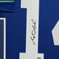 Framed Seattle Seahawks Sam Darnold Autographed Signed Jersey Leaf Authentics