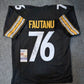 Pittsburgh Steelers Troy Fautanu Autographed Signed Jersey Jsa Coa