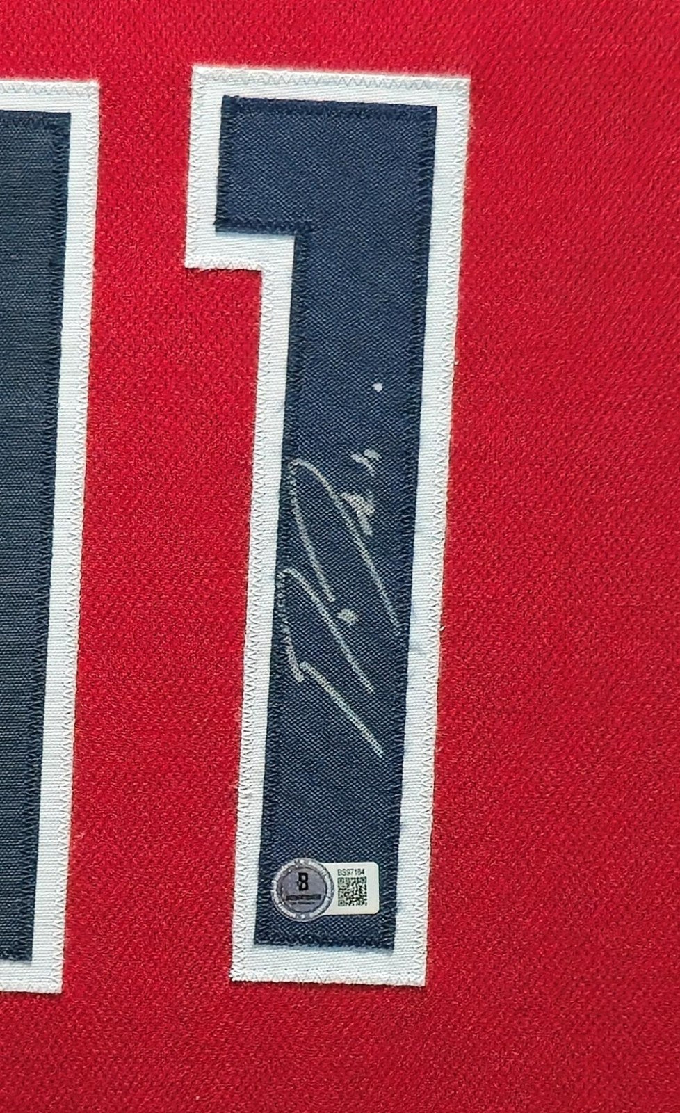 Framed Cleveland Guardians Jose Ramirez Autographed Signed Jersey Beckett Holo