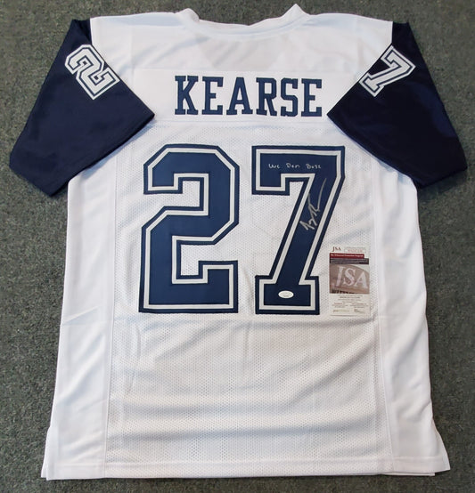 Dallas Cowboys Jayron Kearse Autographed Signed Inscribed Jersey Jsa Coa