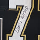 Framed Willie Roaf Autographed Inscribed New Orleans Saints Jersey Jsa Coa