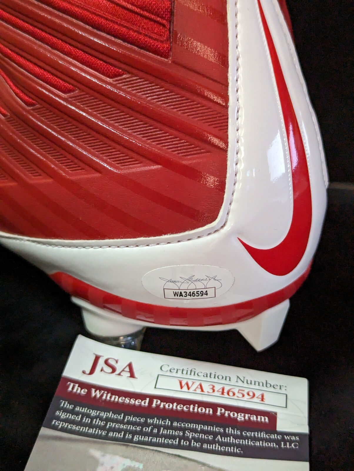 Kansas City Chiefs L'jarius Sneed Autographed Signed Cleat Jsa Coa
