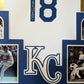 Framed Kansas City Royals Bret Saberhagen Autographed Signed Jersey Jsa Coa