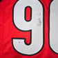 Georgia Bulldogs Elijah Griffin Autographed Signed Jersey Jsa Coa