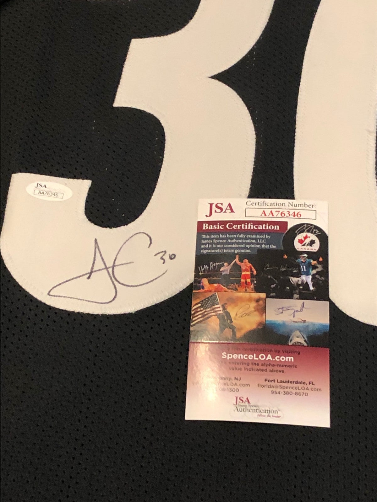 Pittsburgh Steelers James Conner Autographed Signed Jersey Jsa  Coa