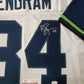 Seattle Seahawks Bobby Engram Autographed Signed Jersey Jsa  Coa