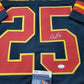 Kansas City Chiefs Clyde Edwards-Helaire Autographed Signed Jersey Jsa Coa