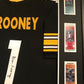 Framed Dan Rooney Autographed Signed Pittsburgh Steelers Jersey Jsa Coa