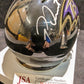 Baltimore Ravens Patrick Queen Autographed Signed Mini Helmet Jsa Coa