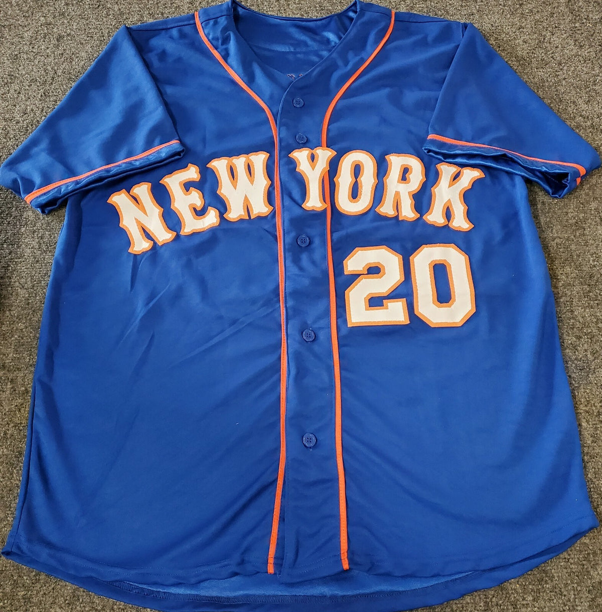 New York Mets Howard Johnson Autographed Signed Jersey Jsa  Coa