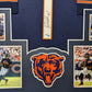MVP Authentics Framed Chicago Bears Justin Fields Autographed Signed Jersey Beckett Holo 540 sports jersey framing , jersey framing