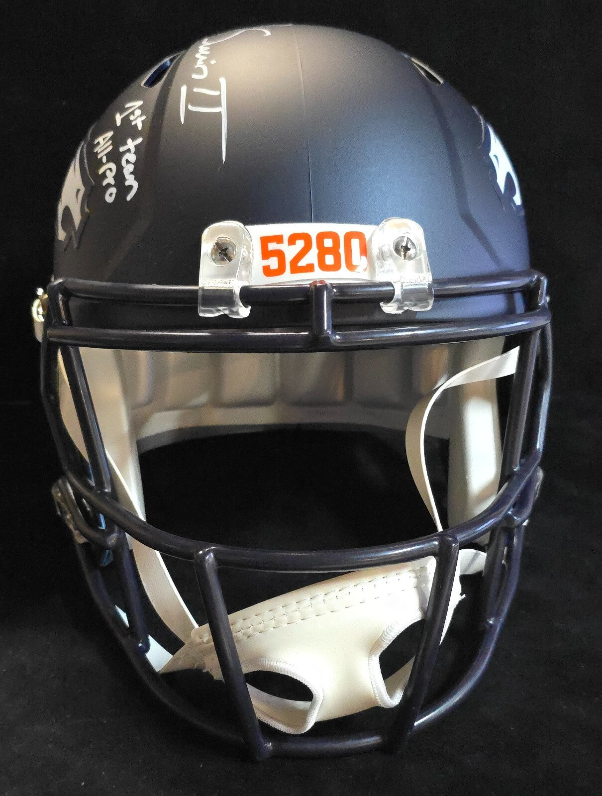 Denver Broncos Pat Surtain Ii Signed Insc Replica Full Size Helmet Beckett