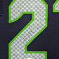 Framed Seattle Seahawks Devon Witherspoon Autographed Signed Jersey Jsa Coa