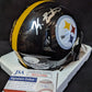 Pittsburgh Steelers Keeanu Benton Autographed Speed Mini Helmet Jsa Coa