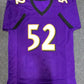 Baltimore Ravens Ray Lewis Autographed Signed Stat Jersey Beckett Holo