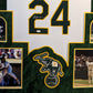 Framed In Suede Oakland A's Rickey Henderson Autographed Signed Jersey Jsa Coa