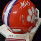 MVP Authentics Clemson Tigers Amari Rodgers Autographed Signed Speed Mini Helmet Jsa Coa 117 sports jersey framing , jersey framing