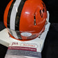 Cleveland Browns Ozzie Newsome Autographed Signed Speed Mini Helmet Jsa Coa