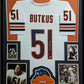Framed Chicago Bears Dick Butkus Autographed Signed Jersey Beckett Holo