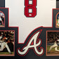 MVP Authentics Framed Atlanta Braves Javy Lopez Autographed Signed Jersey Jsa Coa 405 sports jersey framing , jersey framing