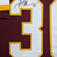 Framed Washington Brian Mitchell Autographed Signed Stat Jersey Jsa Coa