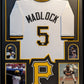 Framed Pittsburgh Pirates Bill Madlock Autographed Signed Jersey Jsa Coa