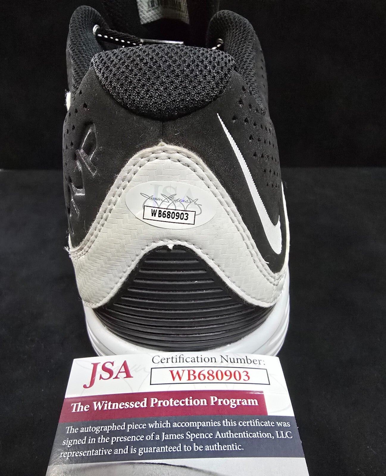 Cleveland Guardians Steven Kwan Autographed Signed Cleat Jsa Coa