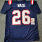 New England Patriots Shaun Wade Autographed Signed Jersey Jsa  Coa