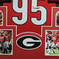 Framed Georgia Bulldogs Devonte Wyatt Autographed Signed Jersey Jsa Coa
