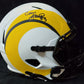 Los Angeles Rams Cam Akers Signed Full Size Replica Lunar Helmet Beckett Holo