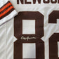Cleveland Browns Ozzie Newsome Autographed Signed Jersey Beckett Holo