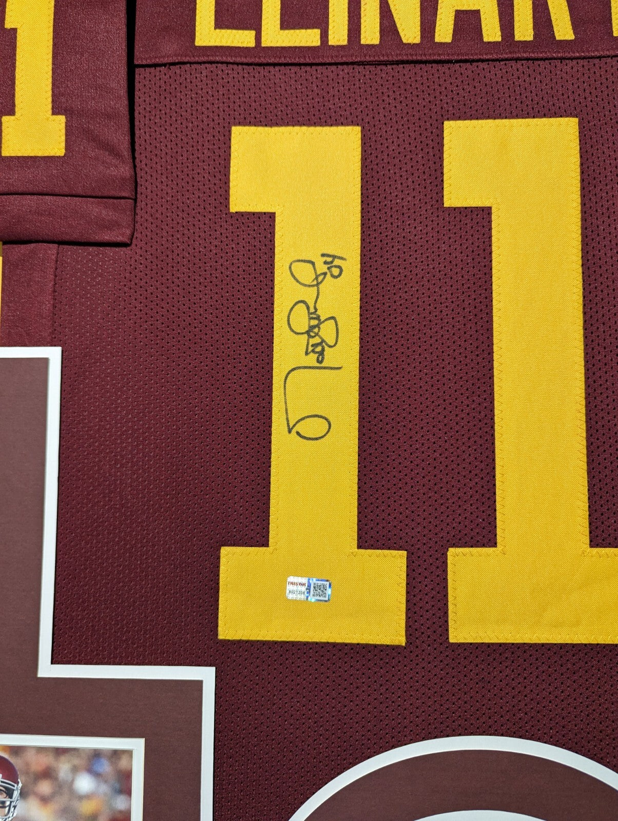 Framed Usc Trojans Matt Leinart Autographed Signed Jersey Tristar Holo