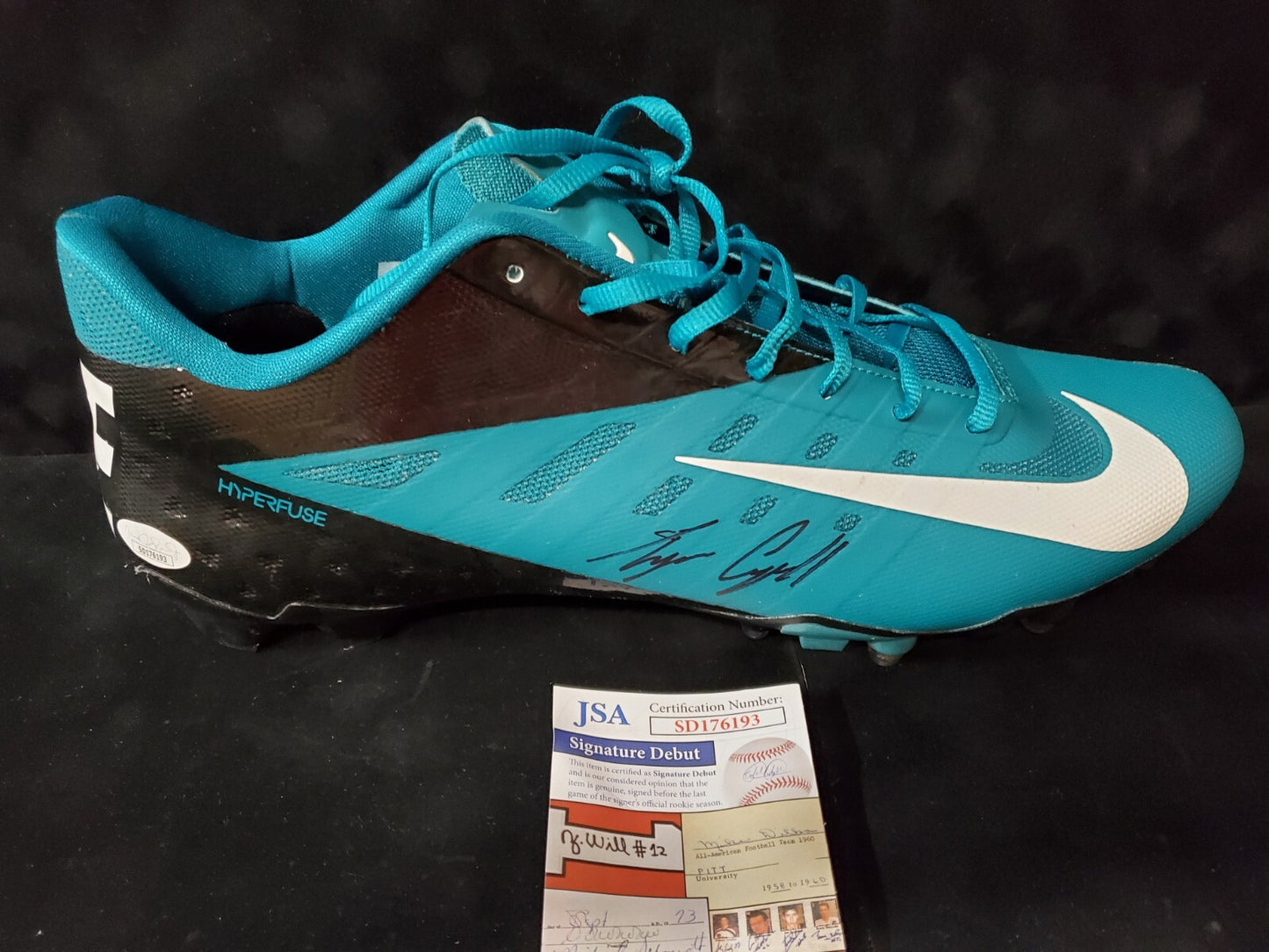 Tyson Campbell Autographed Signed Cleat Jsa Coa