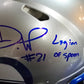 Seattle Seahawks Devon Witherspoon Signed Full Size Speed Authen. T/B Helmet Bas